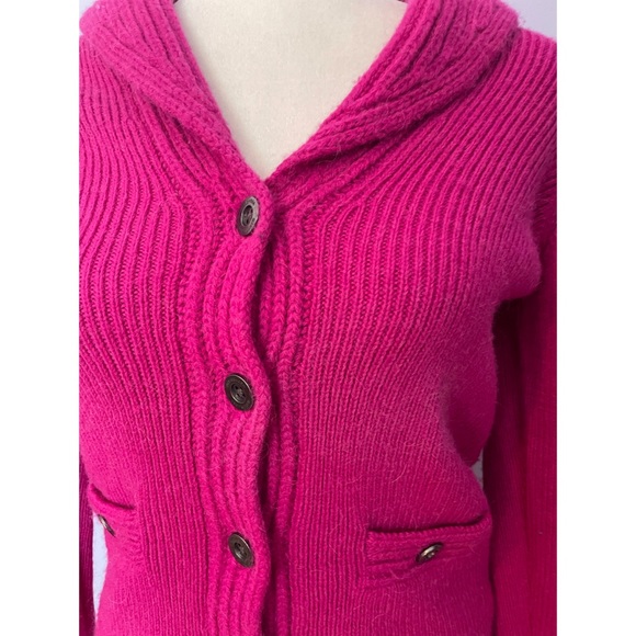 Martin + OSA pink cardigan sweater - Picture 7 of 7